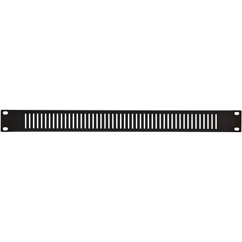 avsl Adastra 1U 19" Rack Mount Vented Blanking Panel, Steel, Black (853.024UK)